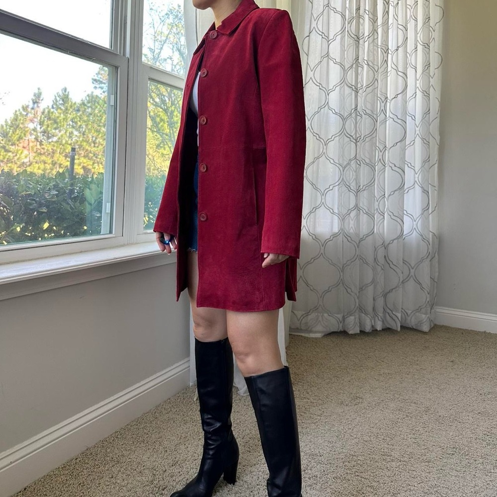 Suede Coat - image 5